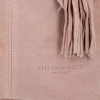 Torebka Skórzana VITTORIA GOTTI Made in Italy Pudrowy Róż